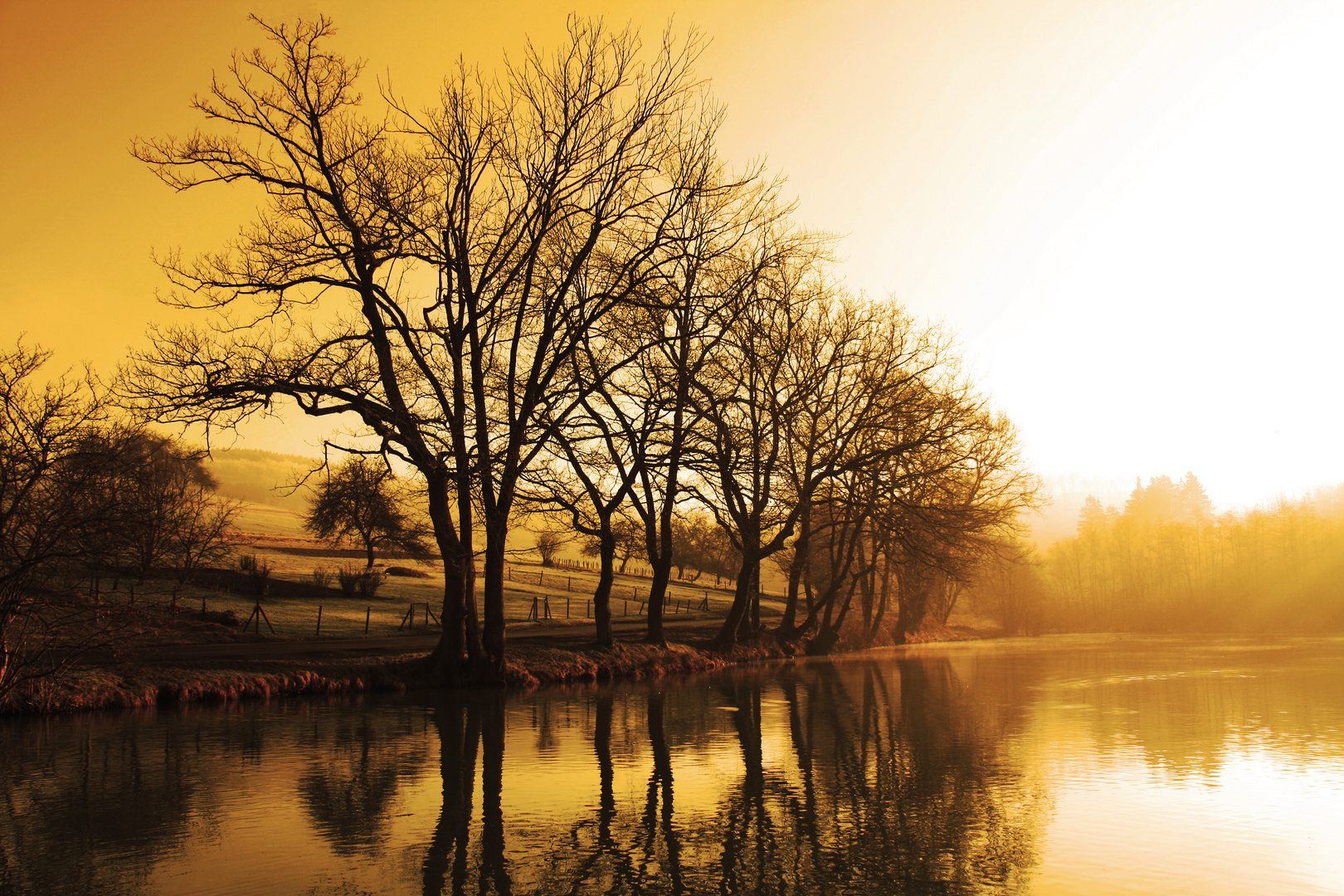 am see - warme Farben