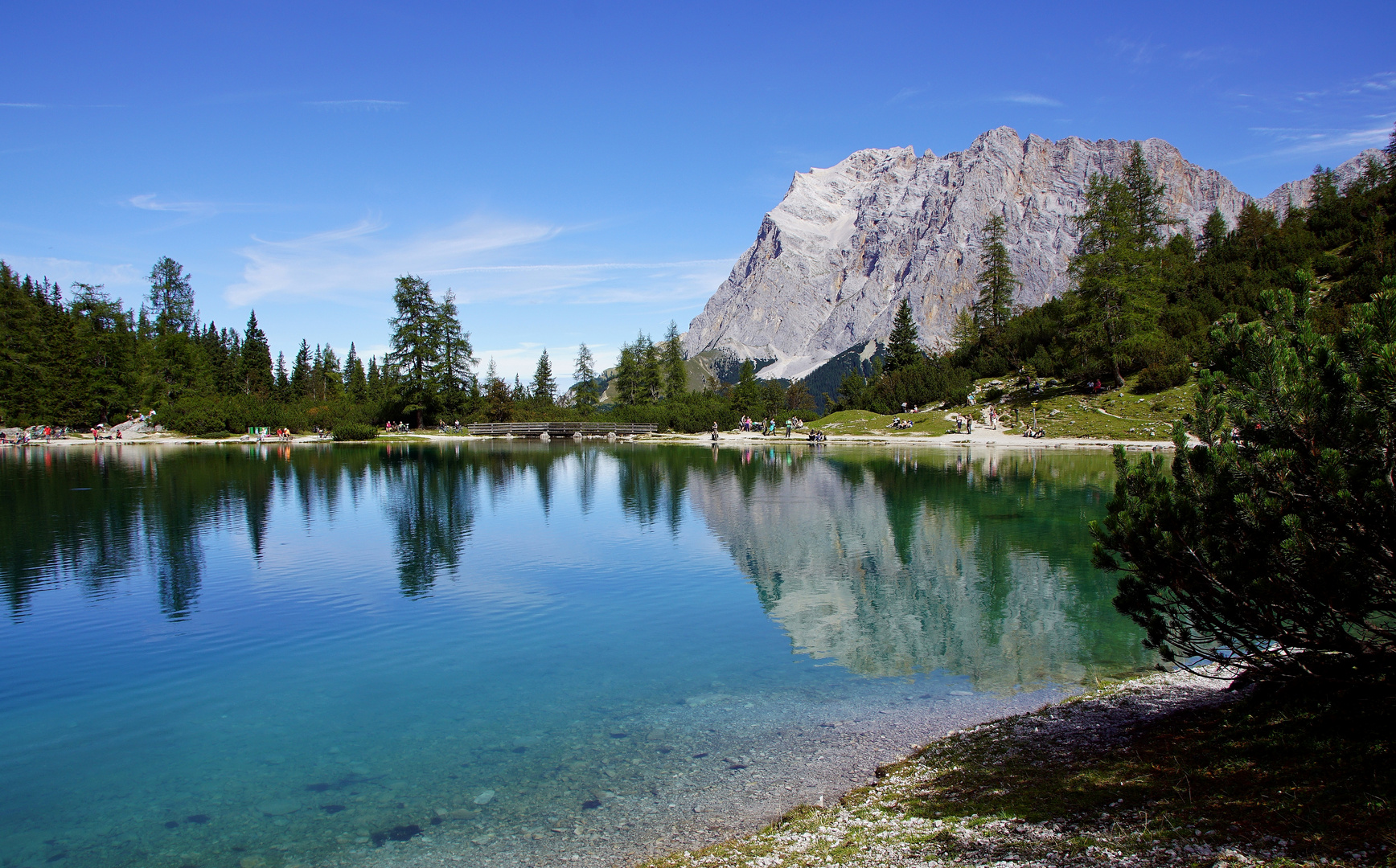 Am Seebensee,1657 m.ü.A