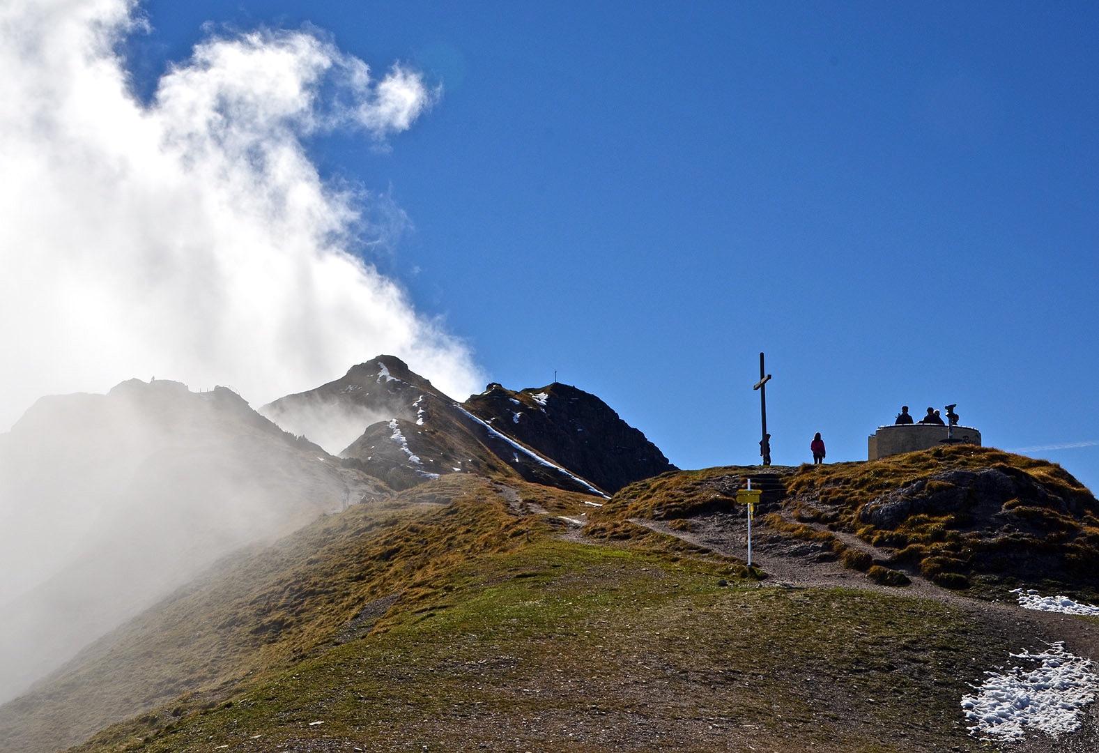 Am Seefelderjoch  2080 m