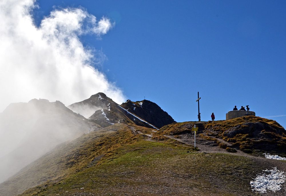 Am Seefelderjoch  2080 m