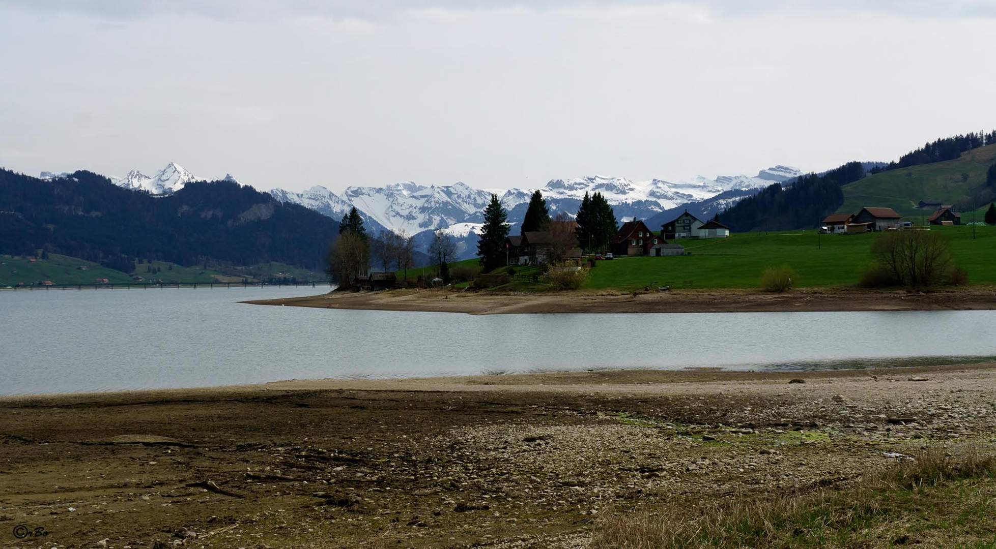 am Sihlsee Foto & Bild landschaften, frühling, himmel Bilder auf