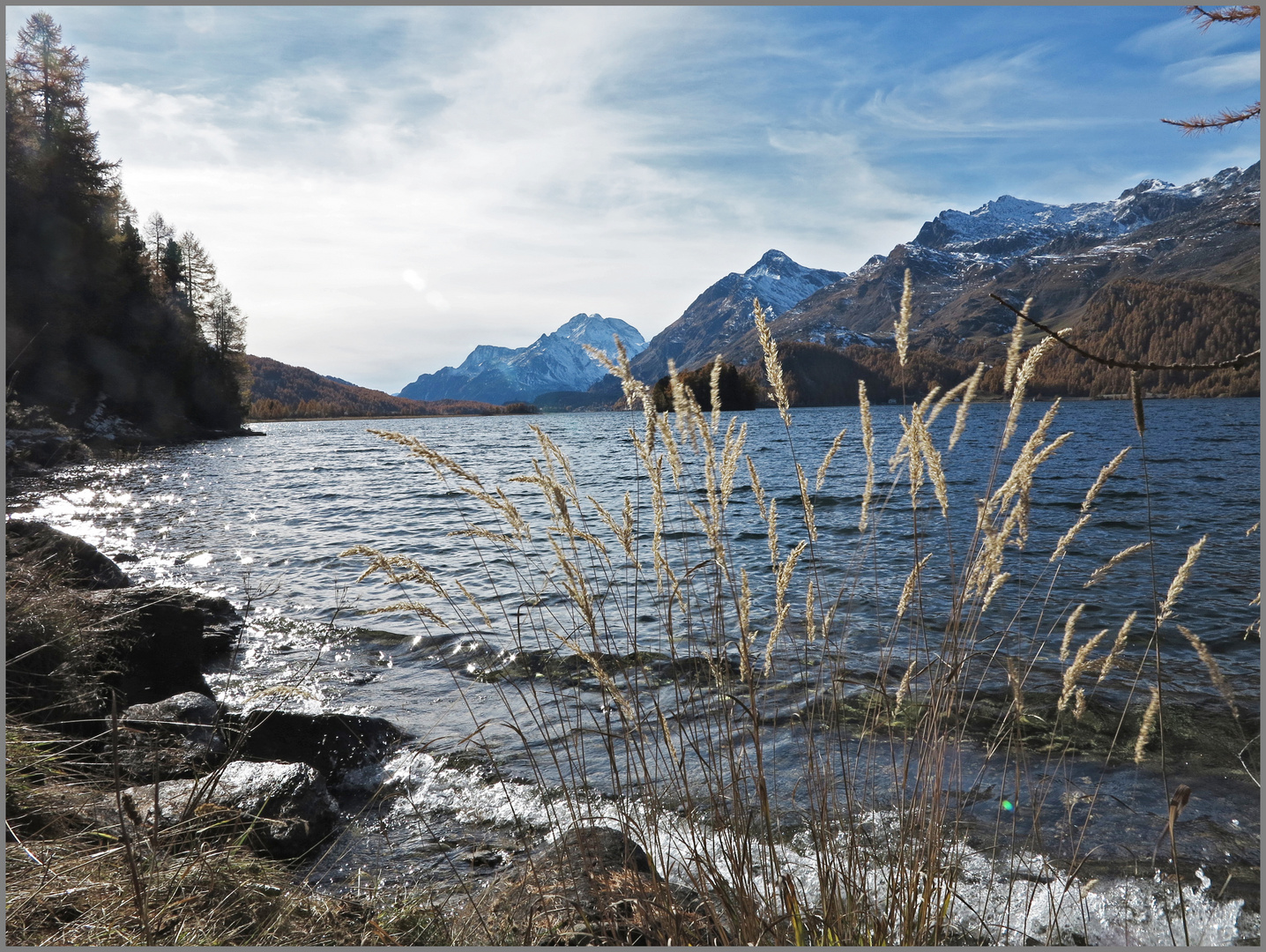 am Silsersee