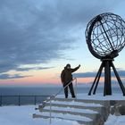  Am Skulptur auf dem Nordkapplateau