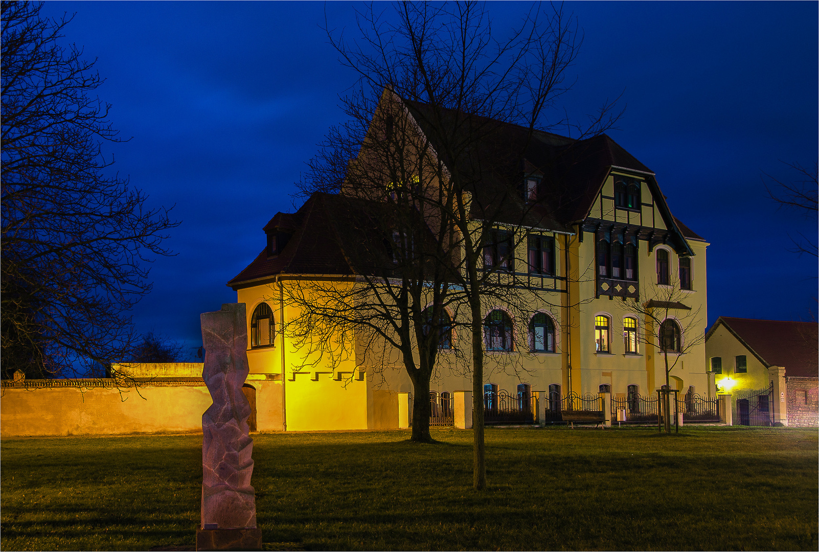 Am Sohlener Dorfplatz...