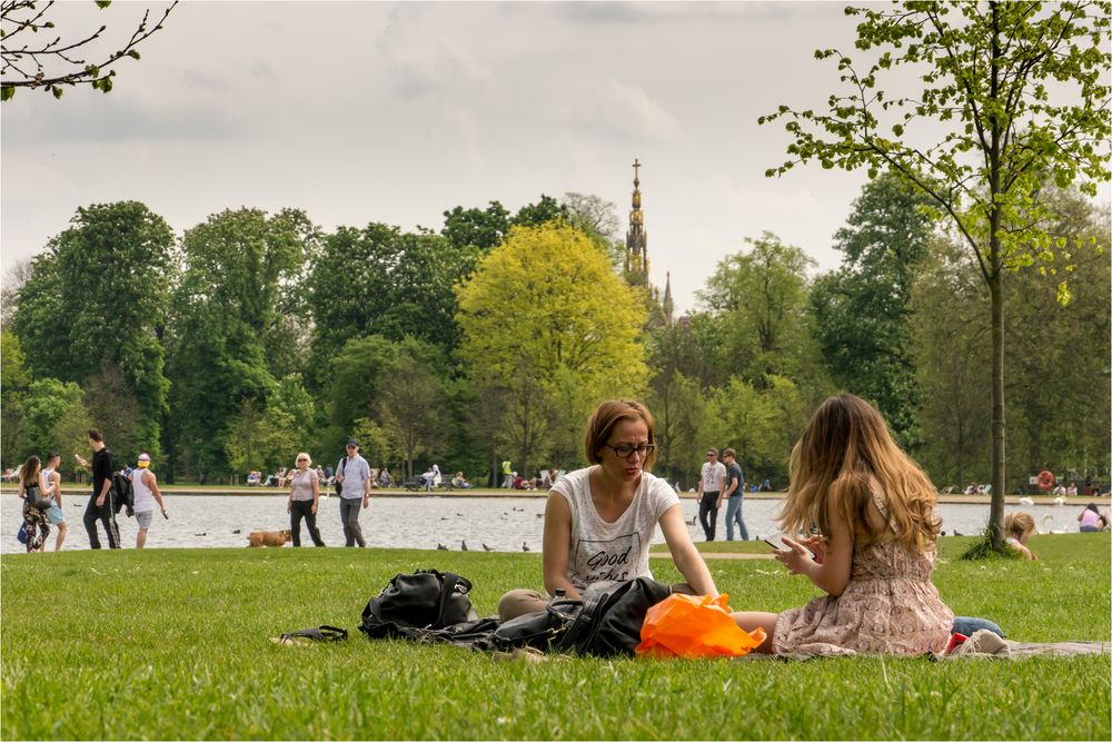 Am Sonntag im Park