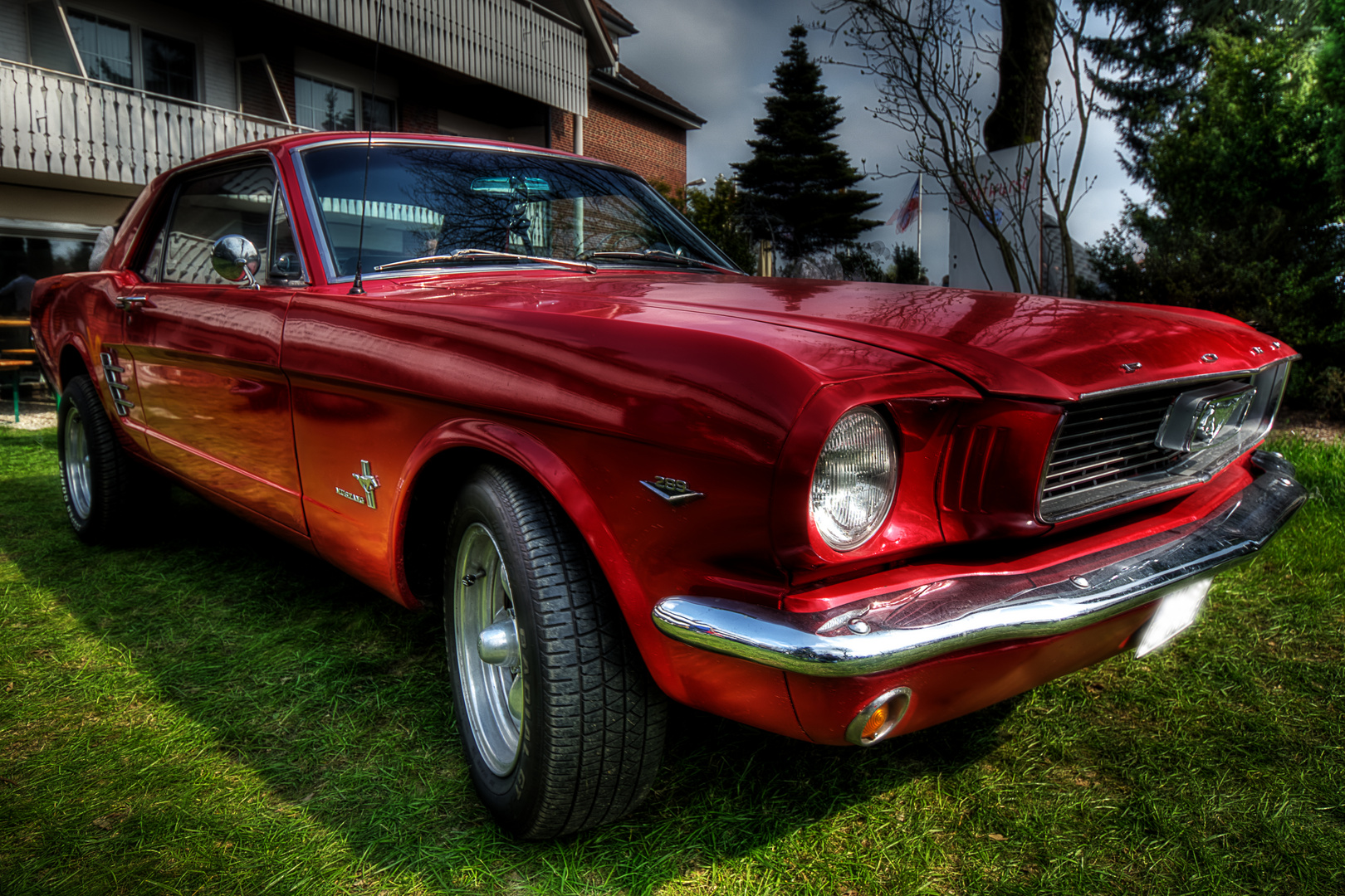 Am Sonntag mit dem Mustang ...