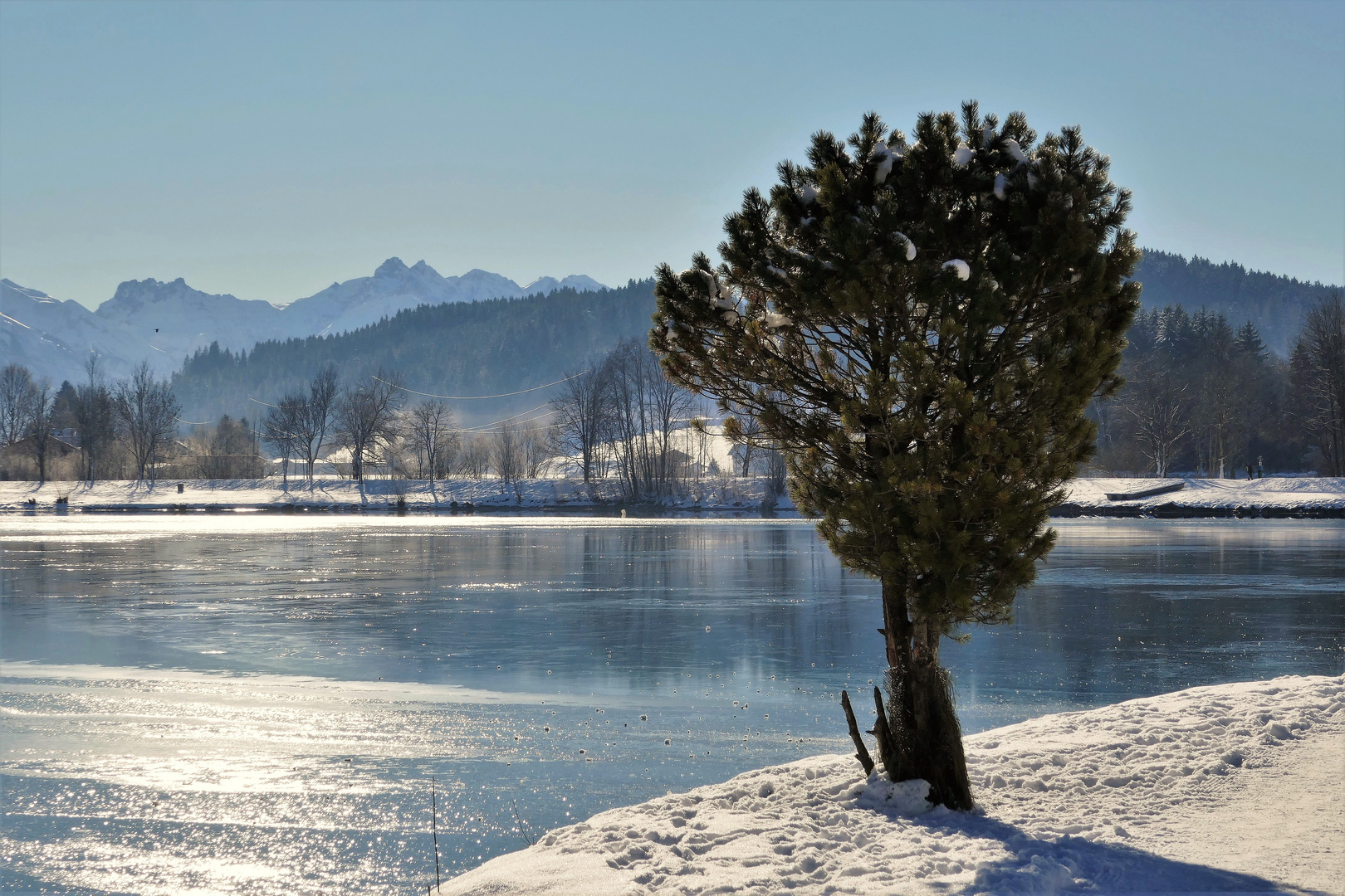 Am Sonthofer See ...