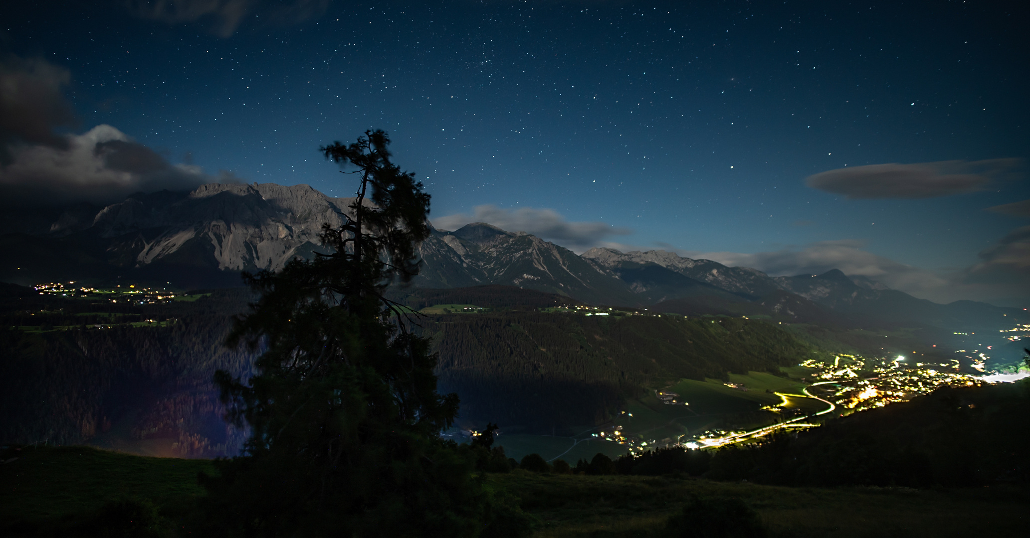 Am späten Abend