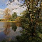 Am spiegelnden Teich