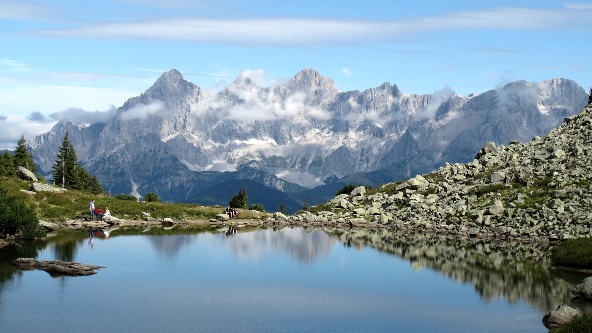 am Spiegelsee