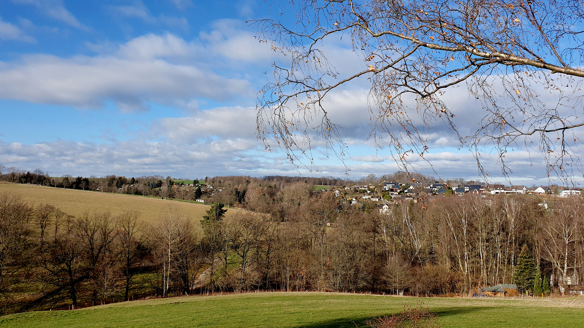 Am Stadtrand von Lichtenstein