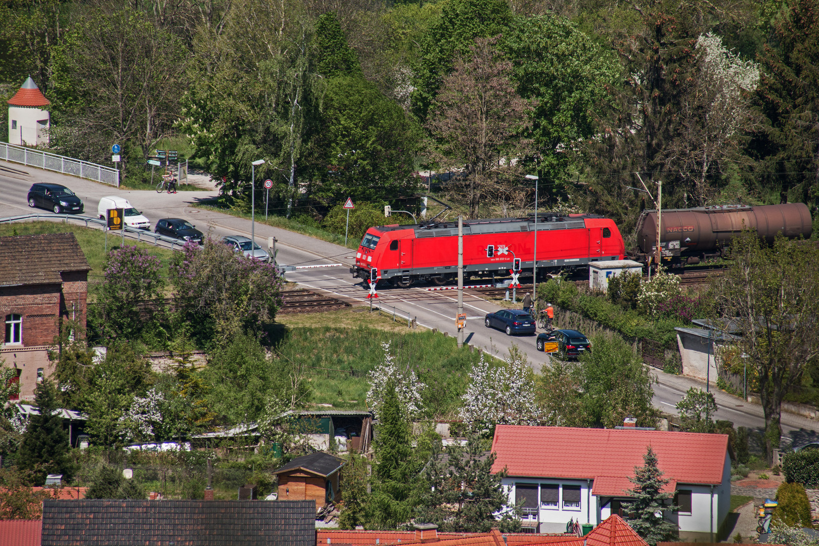 Am Stadtrand von Naumburg...