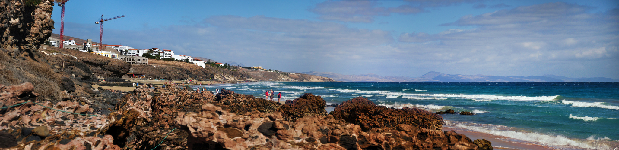 Am Stand von Fuerteventura