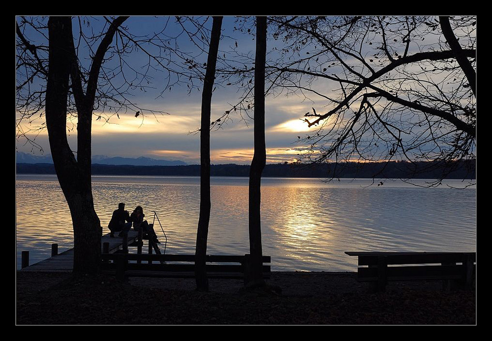 Am Starnberger See ...