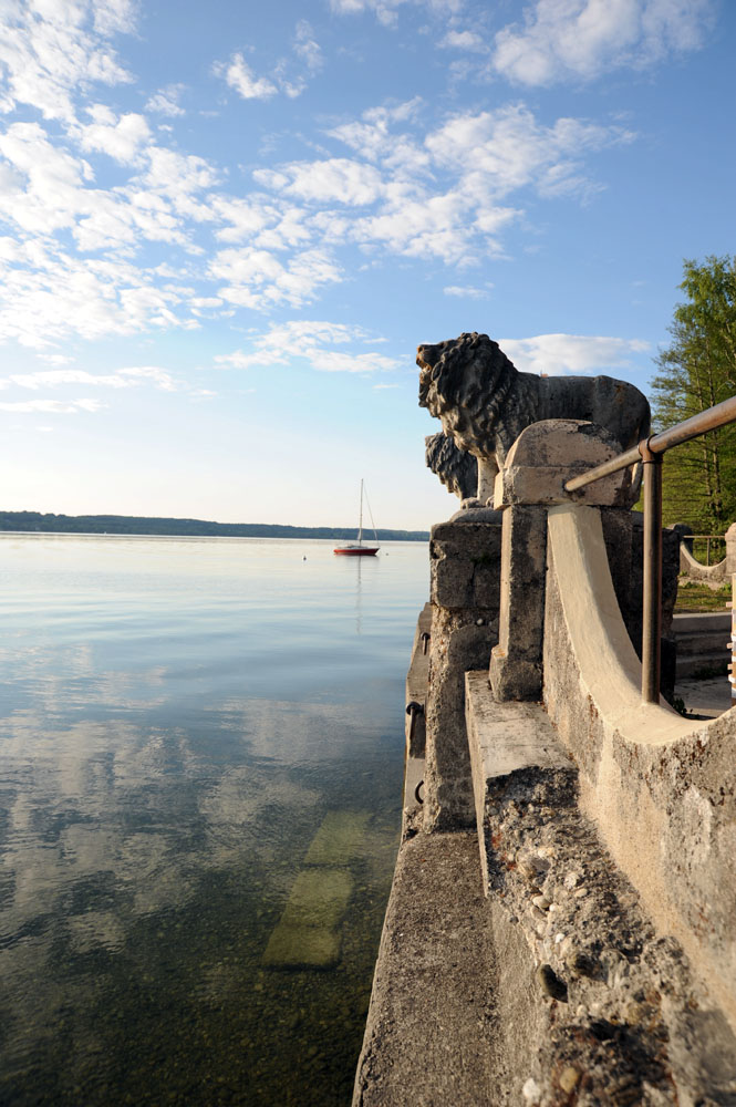 Am Starnberger See unterhalb von Allmannshausen