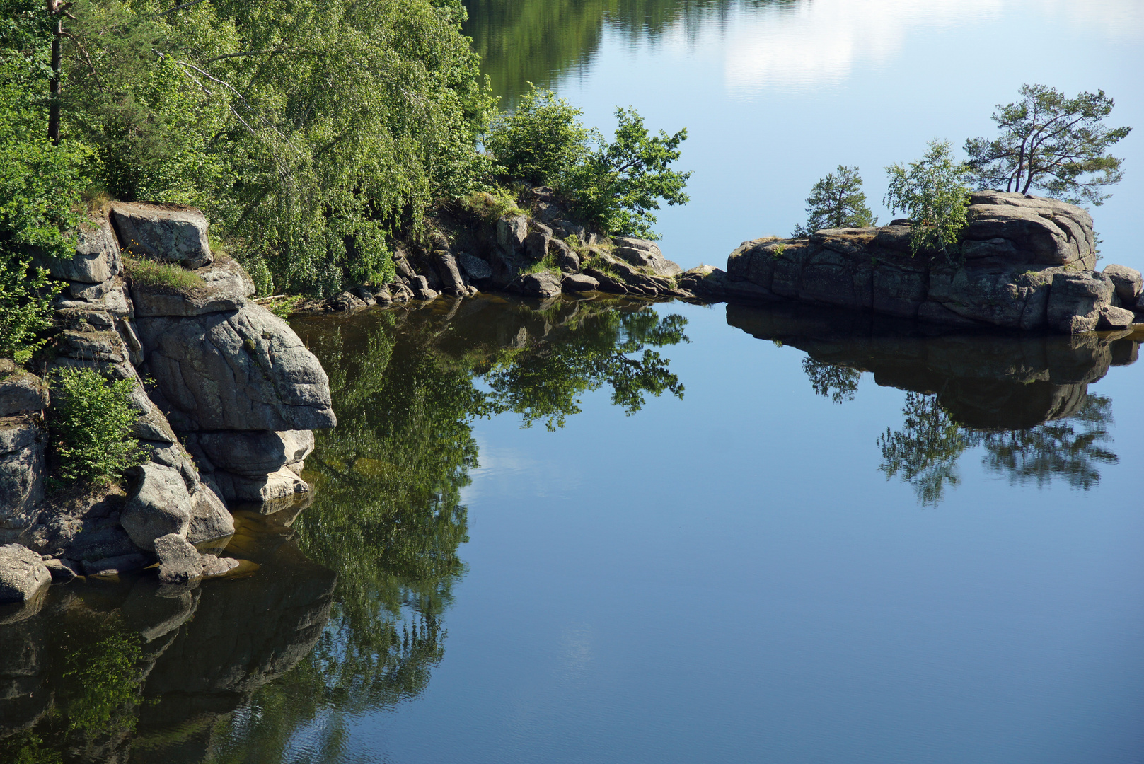 Am Stausee Ottenstein