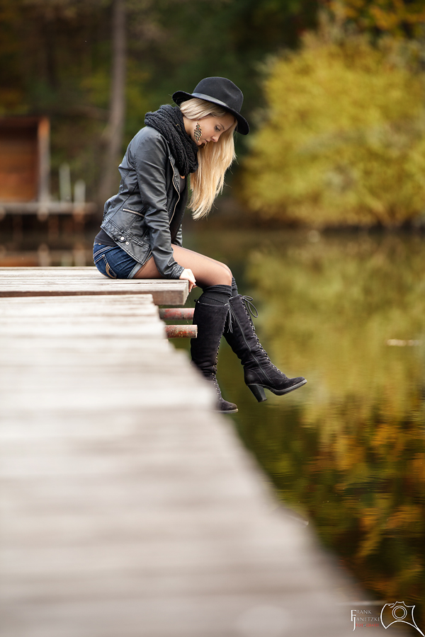 Am Steg..... Herbstshooting mit Tanja