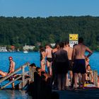 Am Steg Nr. 4 im Paradis zu Possenhofen.