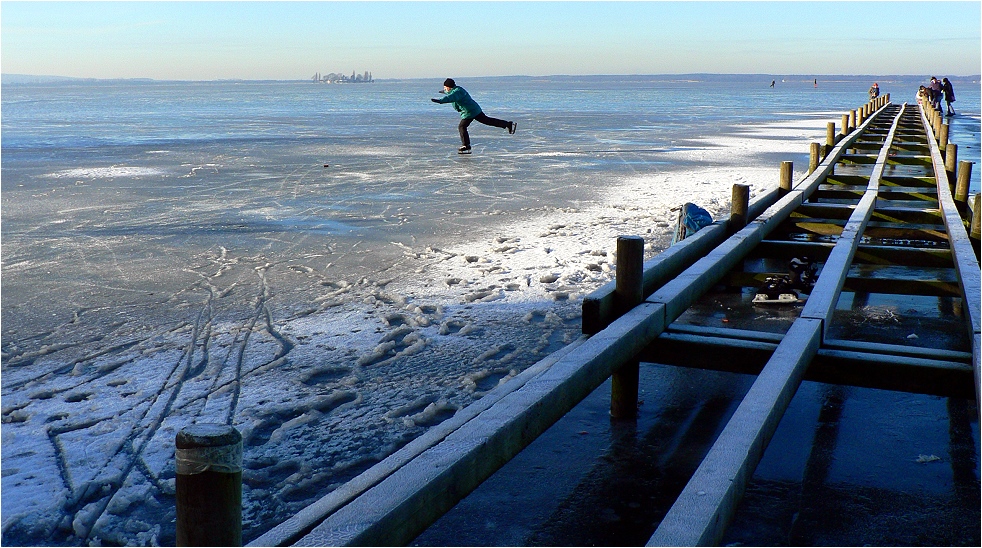 Am Steinhuder (Eis-)Meer