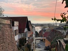 Am Steinweg - Blick zur Elbe