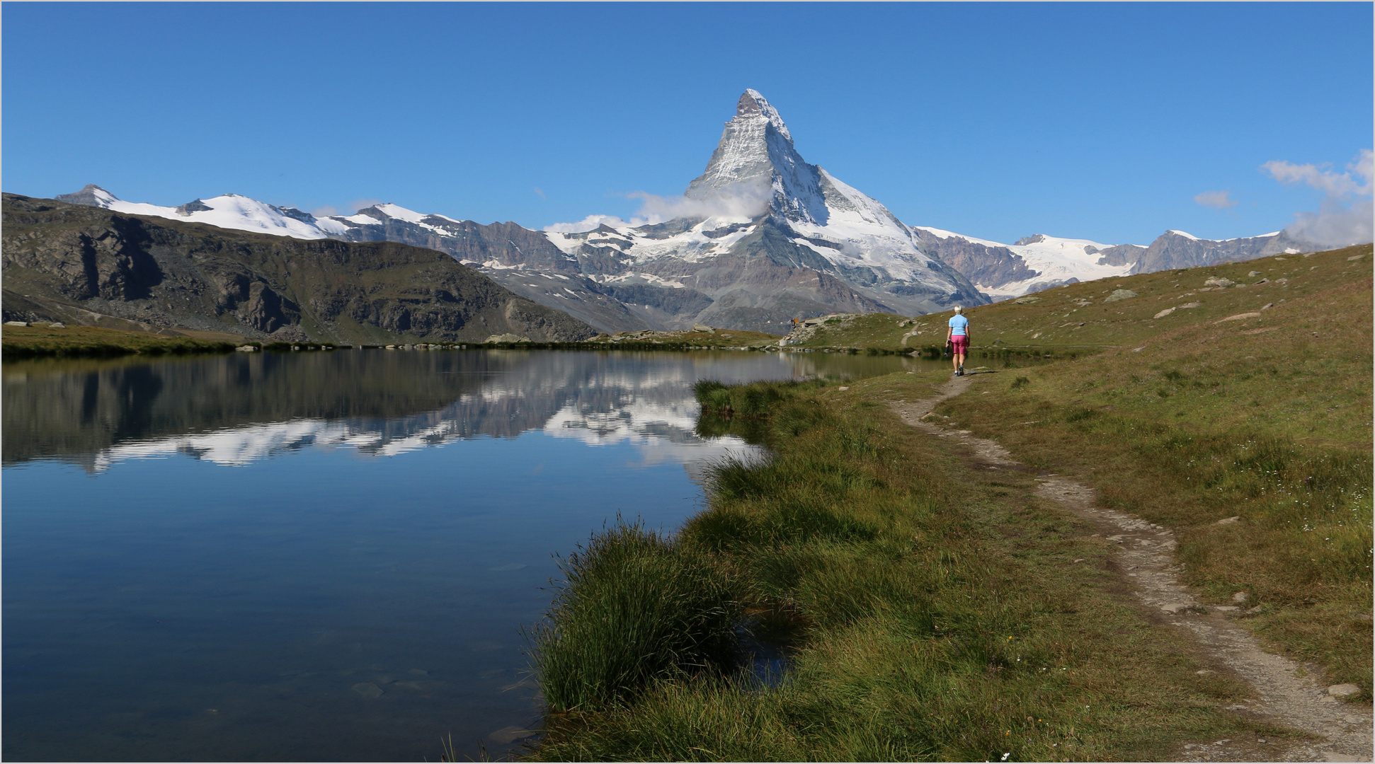 am Stellisee mit Matterhorn (2)