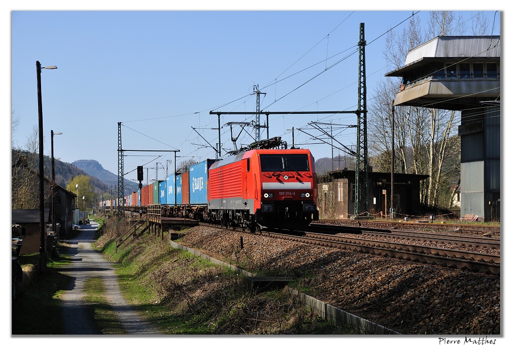 Am Stellwerk in Bad Schandau Ost