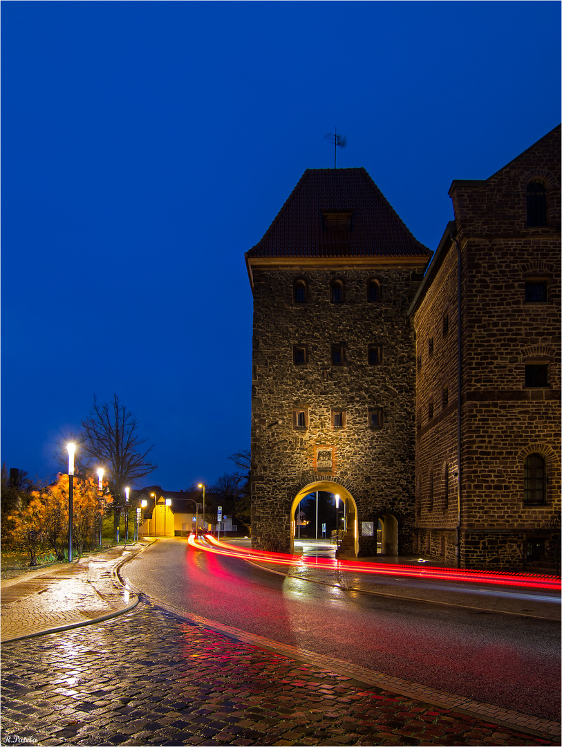Am Stendaler Turm in Haldensleben... Foto & Bild nachtaufnahme