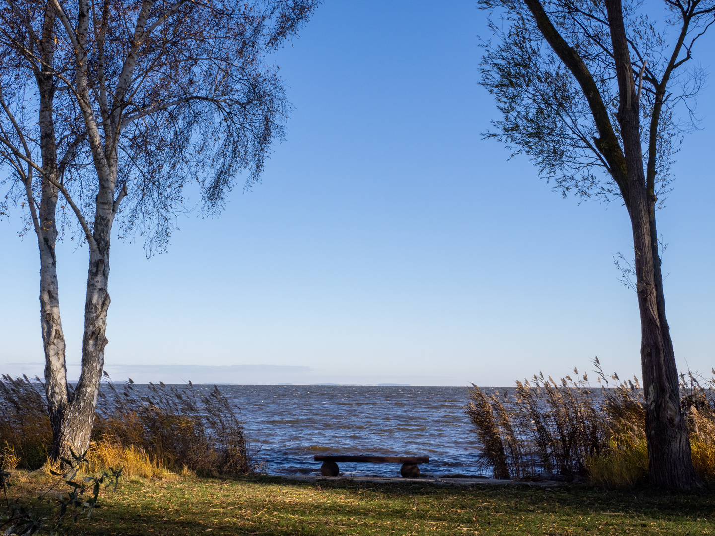 Am Stettiner Haff in Mönkebude