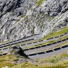 Am Stilfserjoch: Sich den Pass hochschrauben