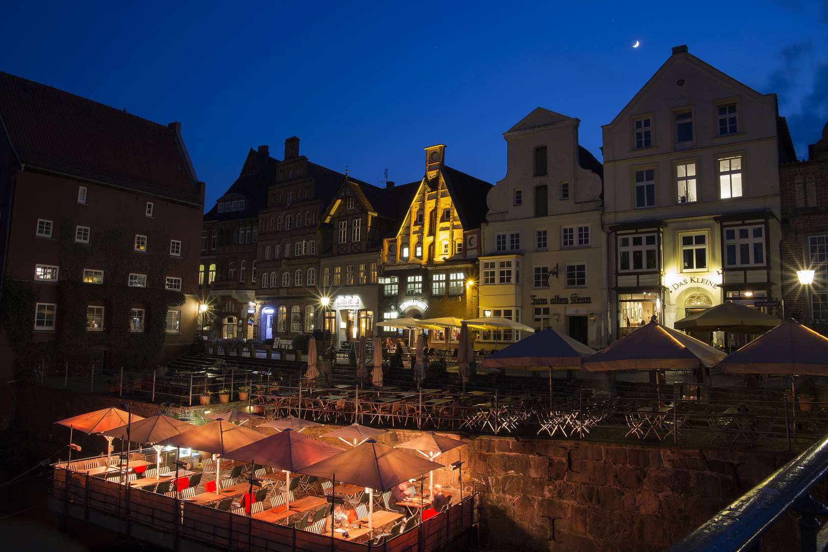 Am Stintmarkt in Lüneburg