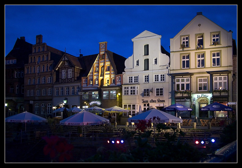 Am Stintmarkt in Lüneburg