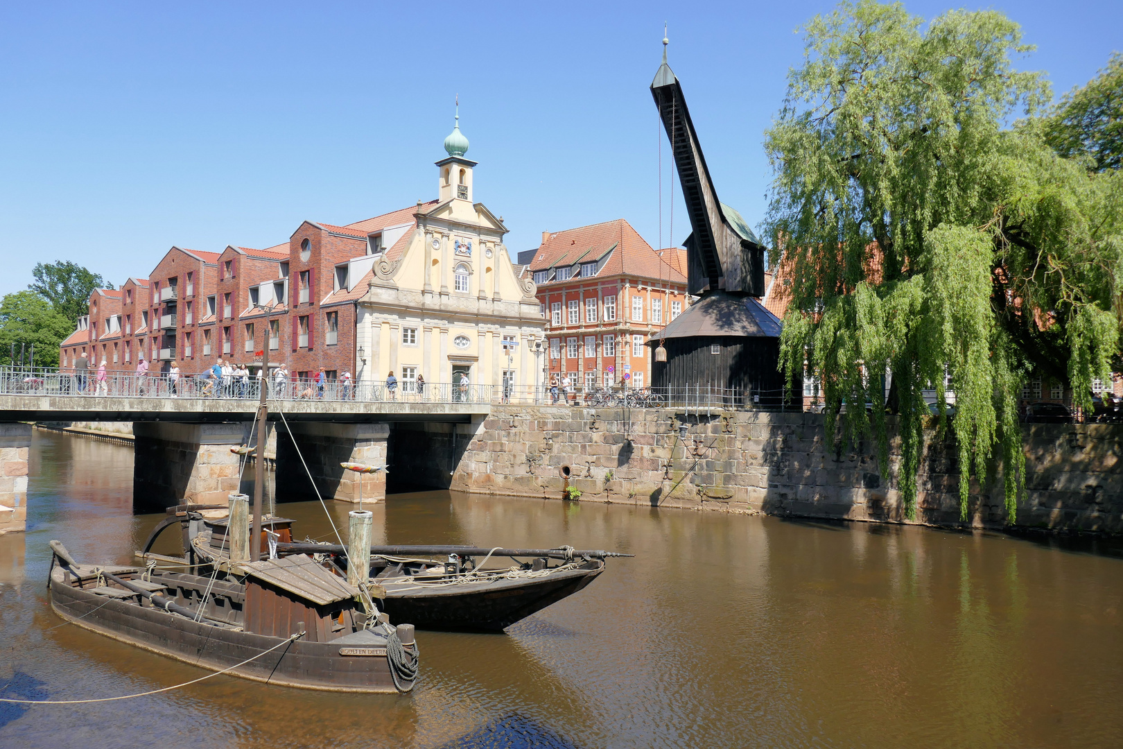 Am Stintmarkt in Lüneburg