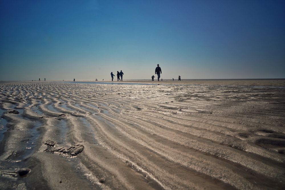 Am Strand... 