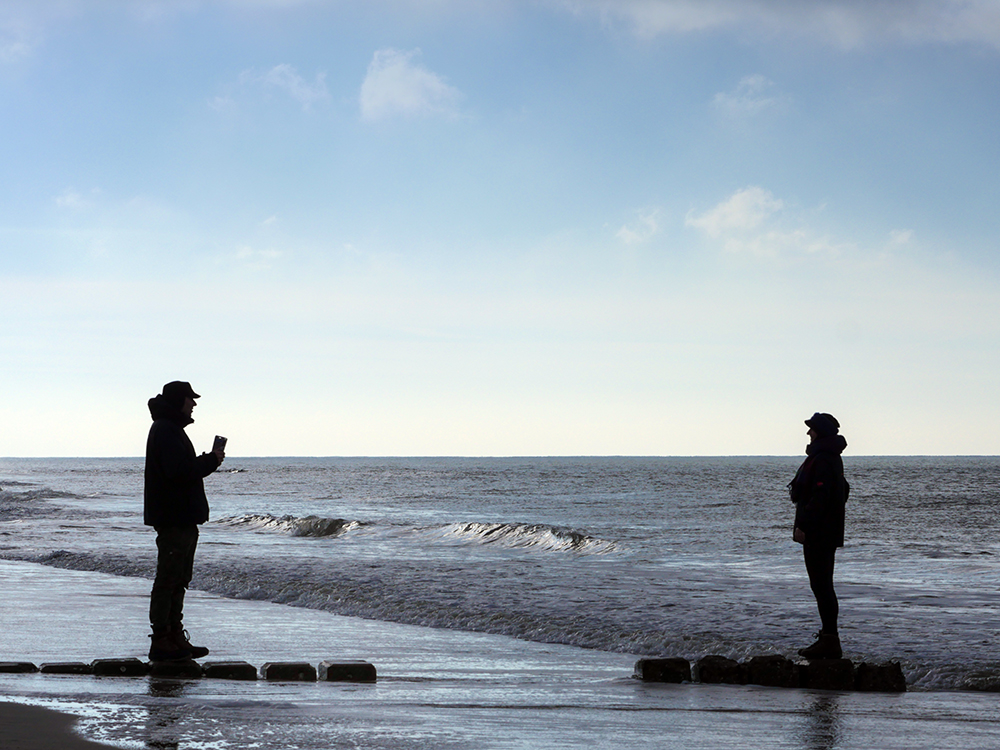 am Strand