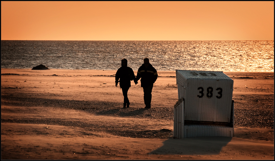 ..am Strand....