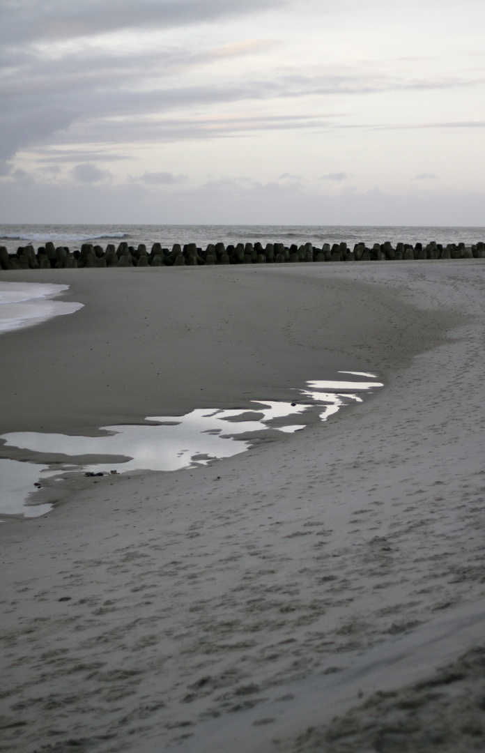 Am Strand...