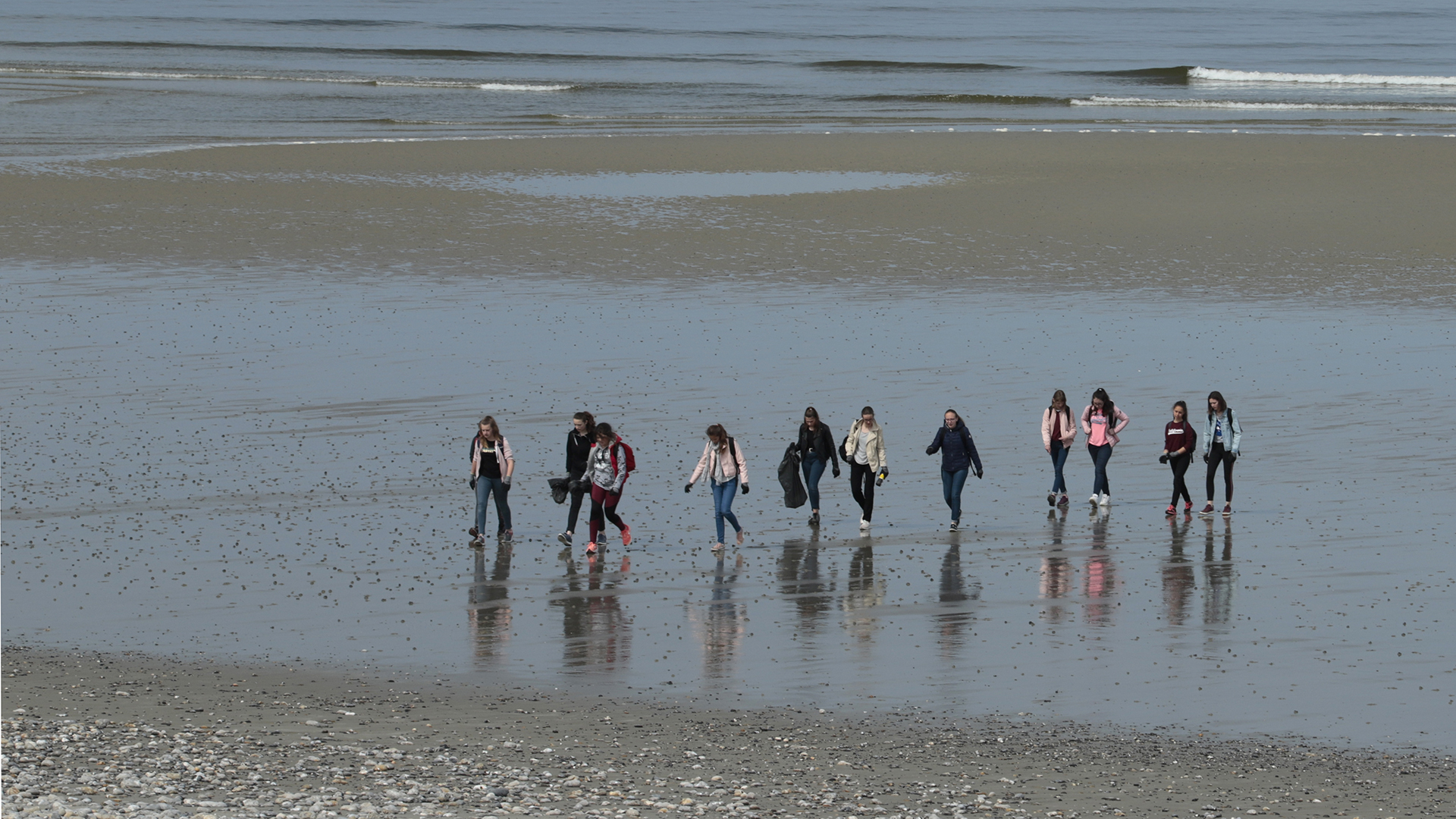 am Strand