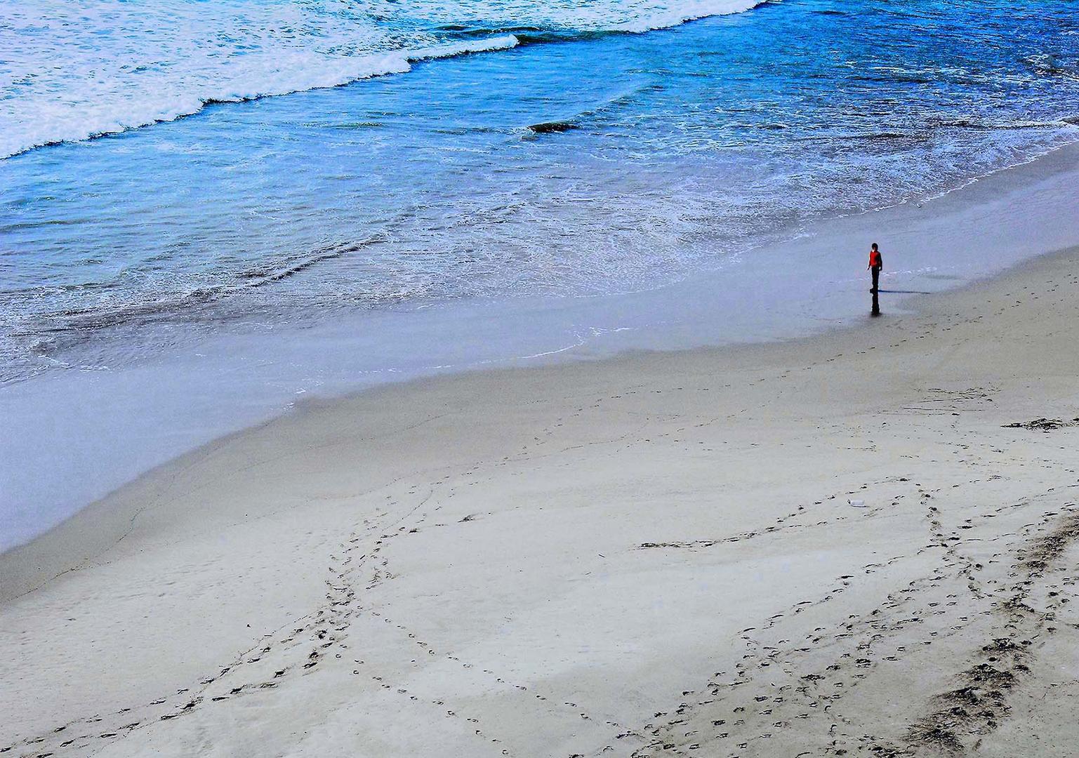 am Strand