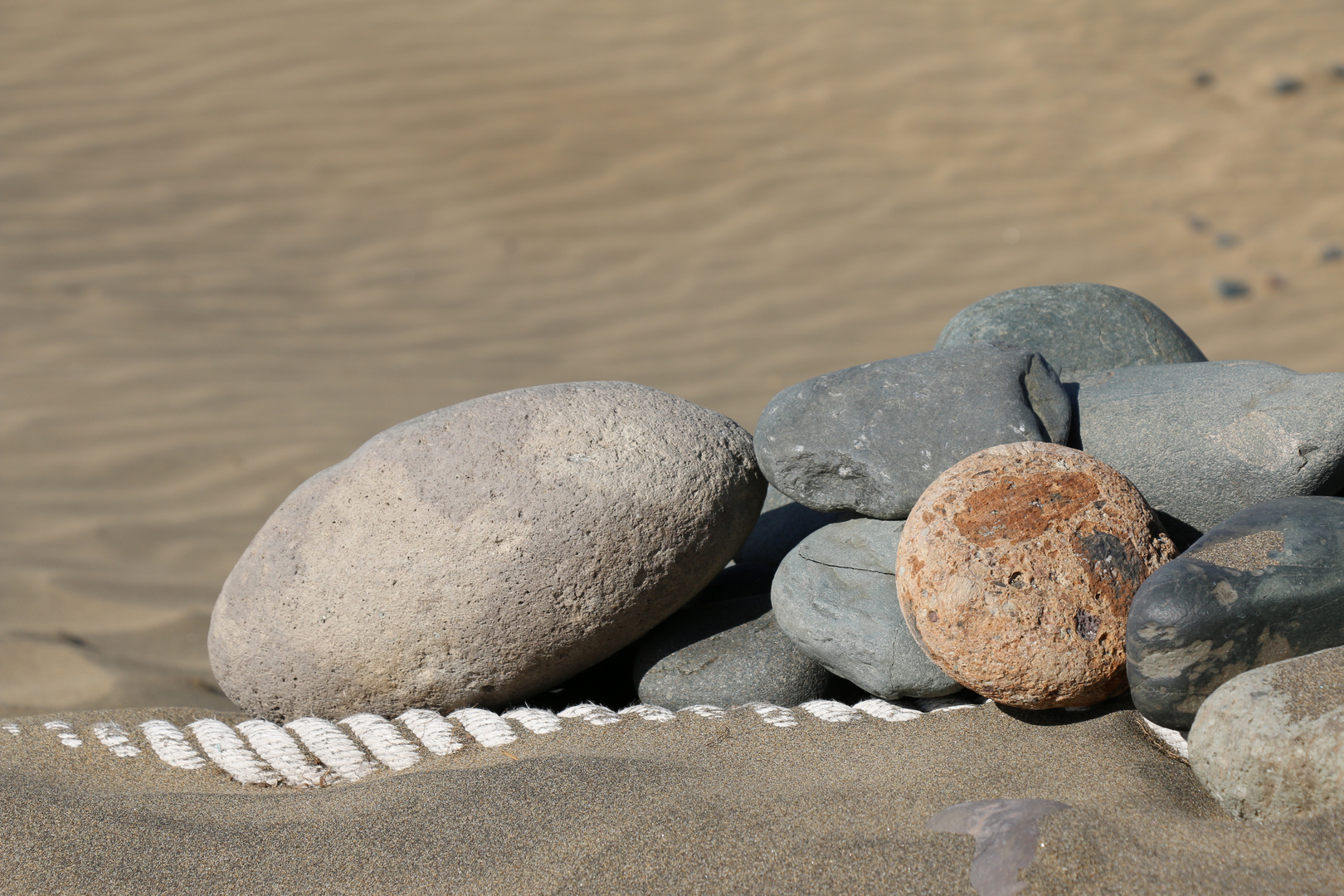 am Strand