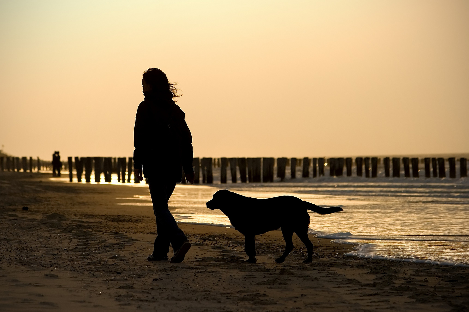 am Strand