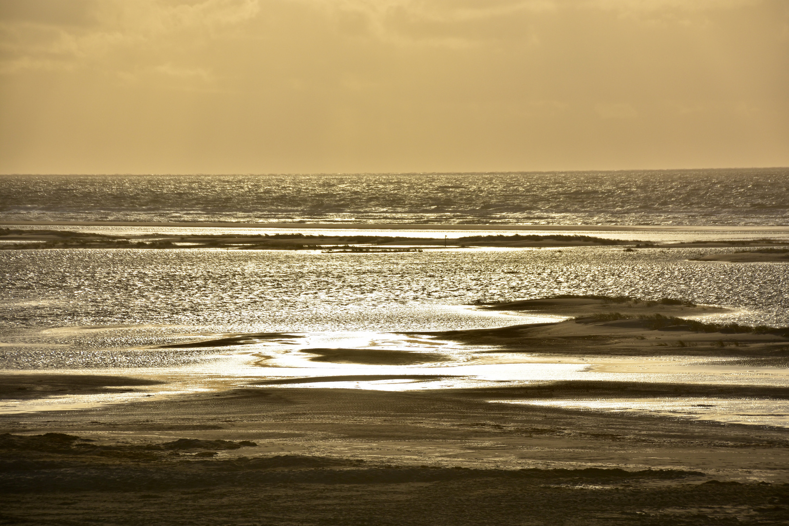 Am Strand...