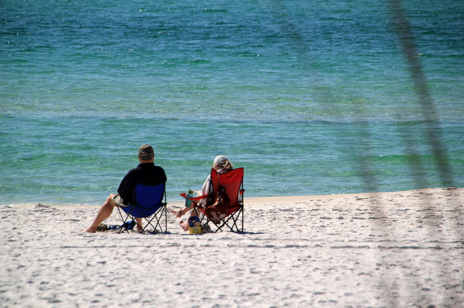 Am Strand ...