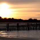 Am Strand, am Abend