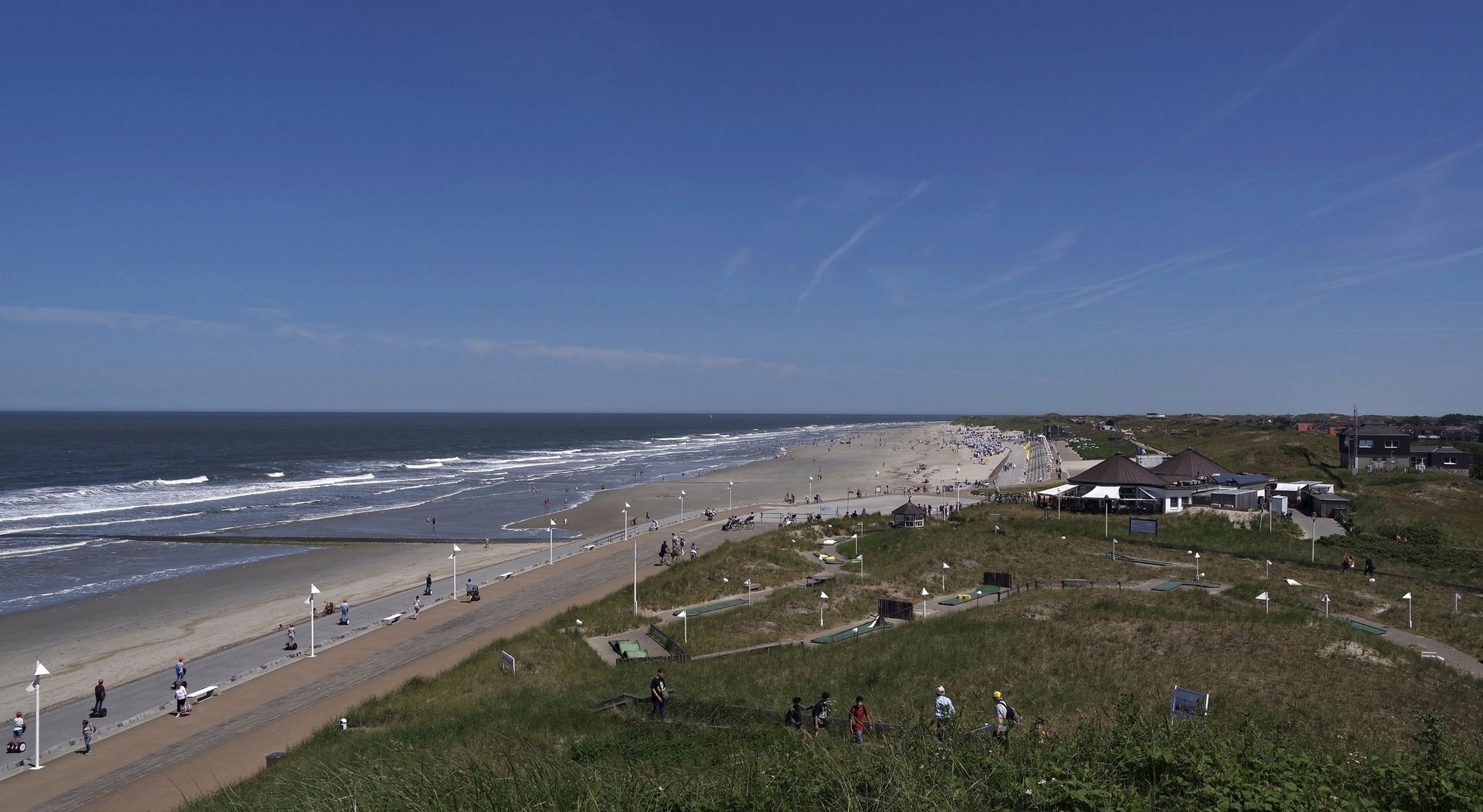 am Strand auf Norderney