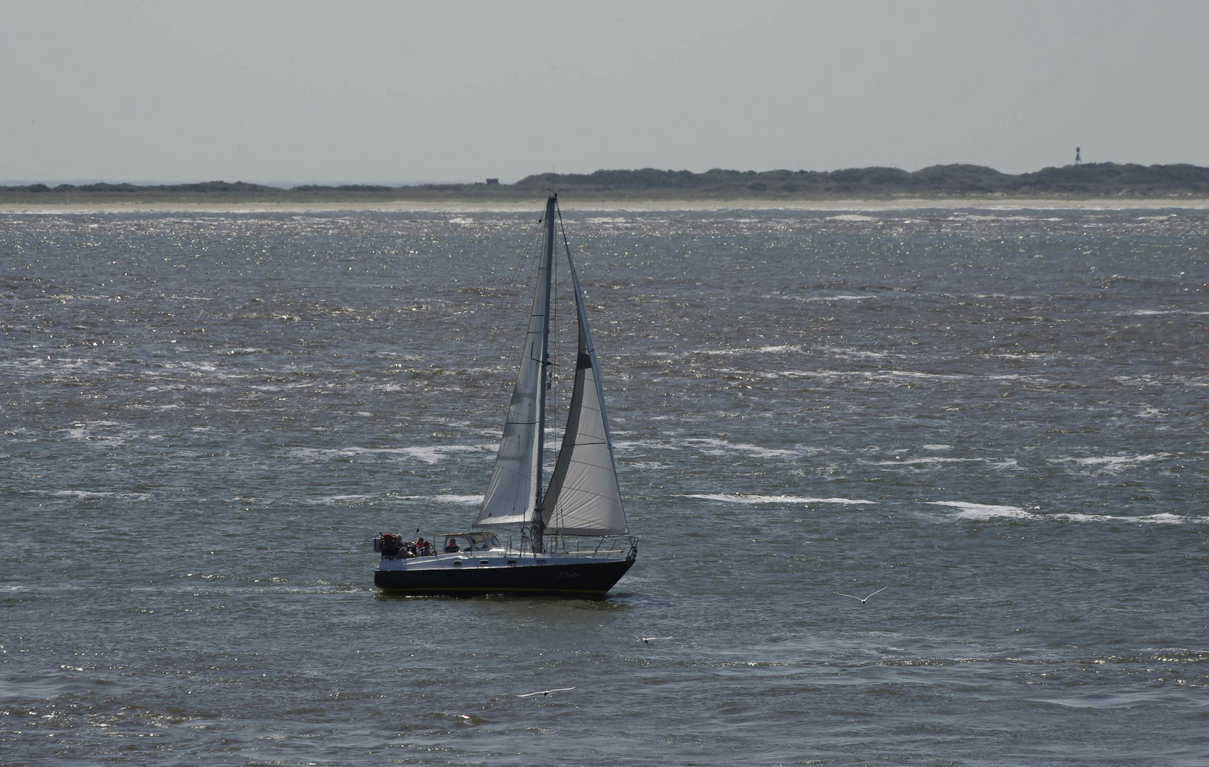 am Strand auf Norderney