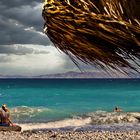 Am Strand auf Rhodos