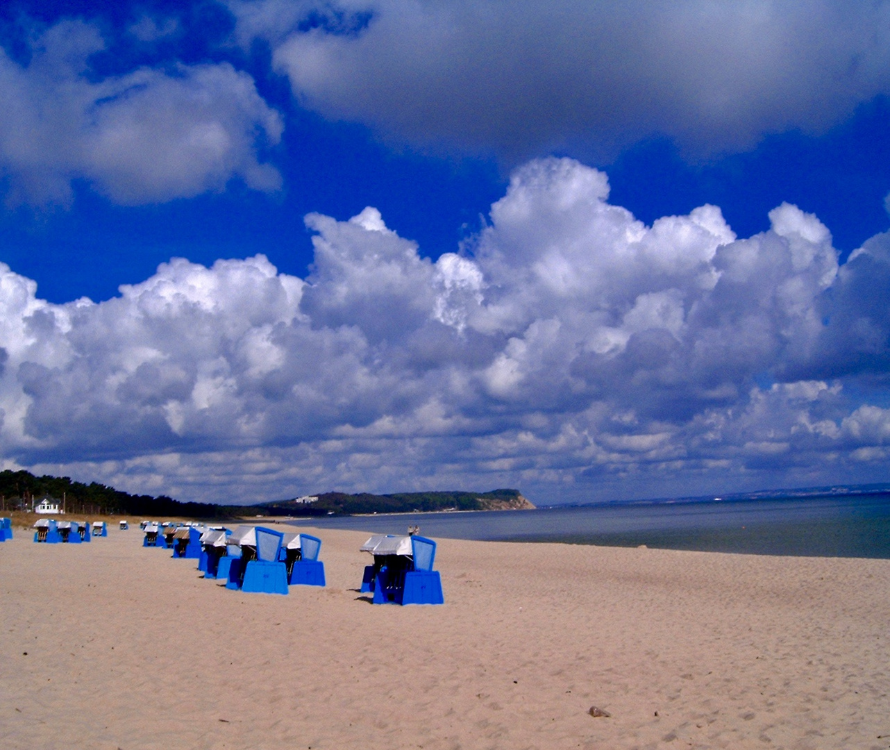 Am Strand auf Rügen