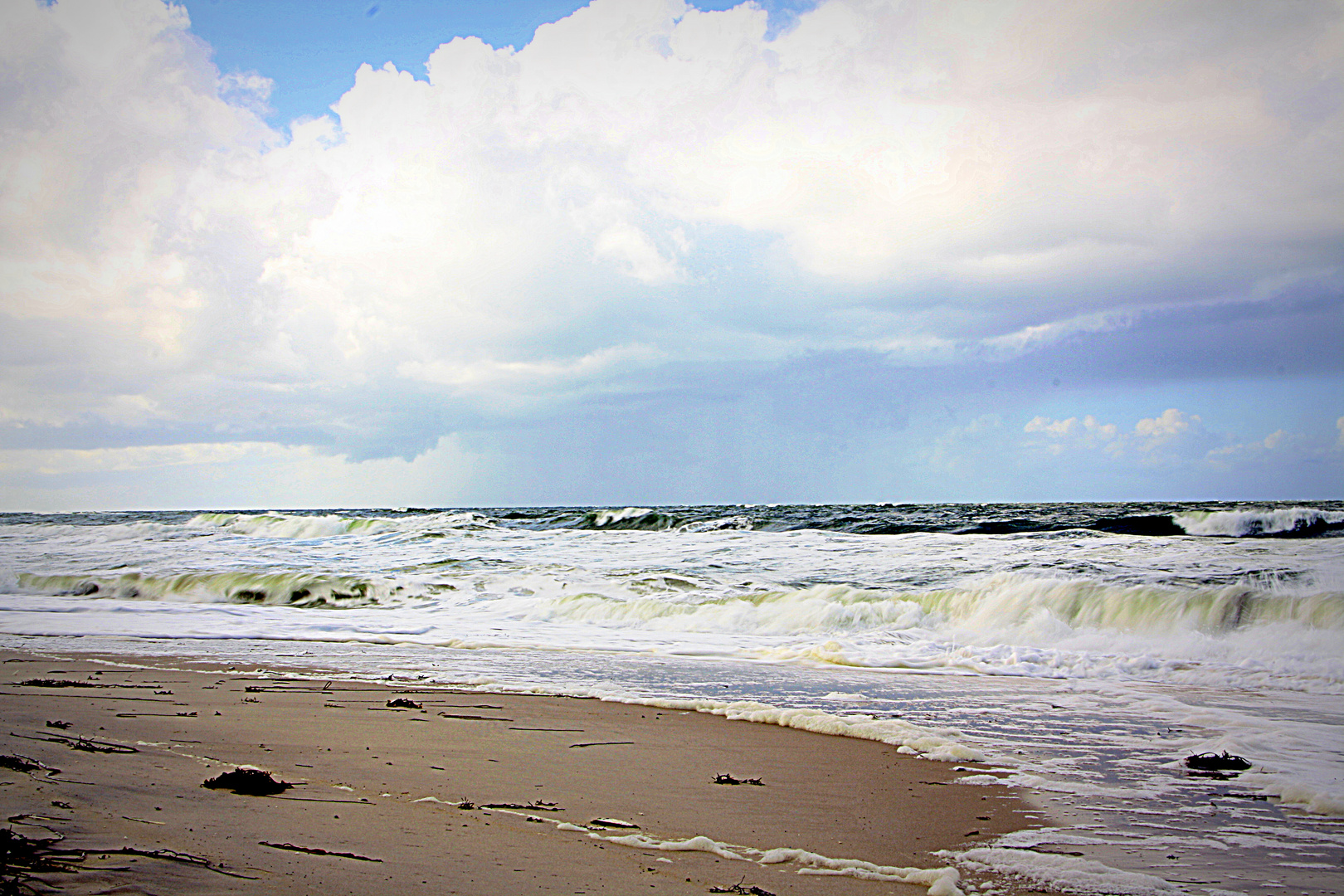 Am Strand auf Sylt