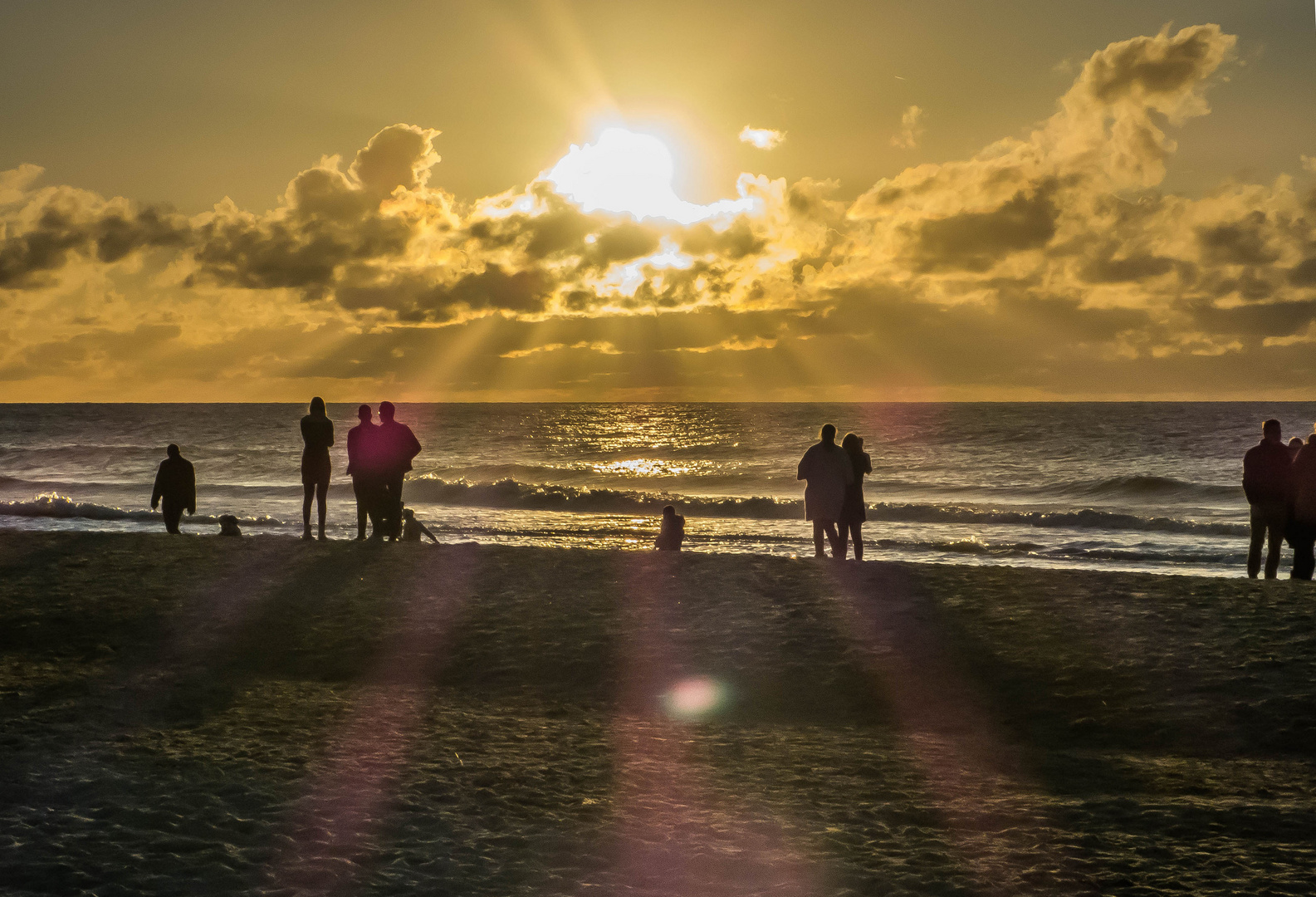 Am Strand auf Texel