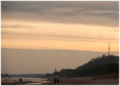 am Strand auf Usedom